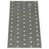 Plăci perforate, 20 buc., 2 mm, 240×100 mm, oțel galvanizat