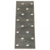 Plăci perforate, 60 buc., 2 mm, 160×40 mm, oțel galvanizat