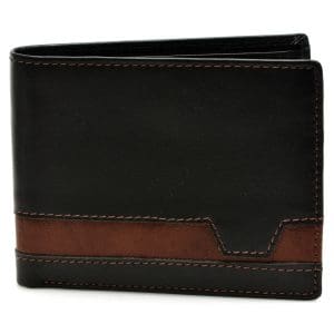 Portofel MARIO FERRETTI negru, 1051, din piele naturala