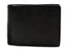 Portofel negru, 1068, din piele naturala