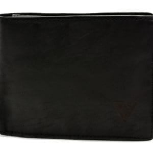 Portofel negru, 1068, din piele naturala