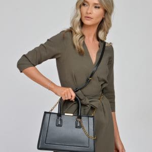 Poseta ALDO neagra, 13558975, din piele ecologica