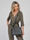 Poseta EPICA neagra, AR208T, din piele ecologica