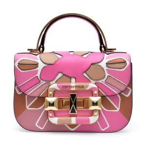 Poseta plic CROMIA fucsia, 5408, din piele naturala