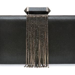 Poseta plic EPICA neagra, 85384, din piele ecologica