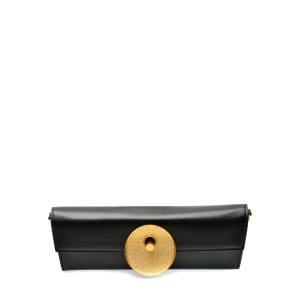 Poseta plic GRYXX neagra, 1069, din piele ecologica