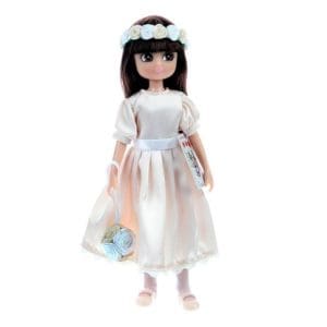 Păpușă Lottie în ținută de nuntă – Fata cu flori, 18 cm