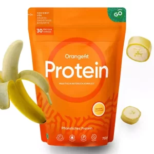 Proteină Vegetală cu Aromă de Banane | Orangefit