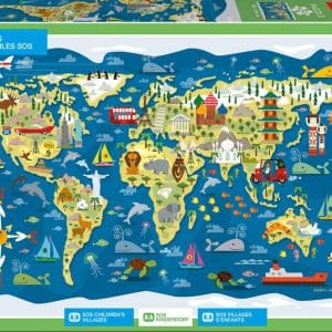 Puzzle cu 200 de piese – SOS Satele copiilor
