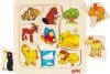 Puzzle din lemn – Unde locuiesc?