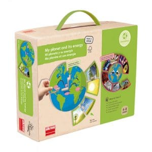 Puzzle și joc educativ – Planeta și sursele de energie