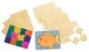 Puzzle necompletat din lemn – 12 piese, 15 x 12