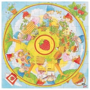 Puzzle XXL -Cultivăm căpșuni