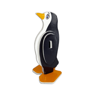 Puzzle 3D cu 8 piese – Pinguin