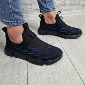 Adidasi barbati casual negri R186 99-2 E
