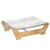 Casuta pentru pisici PawHut, perna detasabila, 68x43x20cm | AOSOM RO