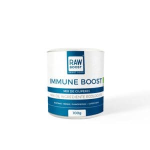 Immune Boost – Mix ECO Ciuperci Terapeutice – Echilibrează Sistemul Imunitar, 100g | Rawboost