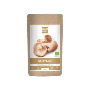 Shiitake Pudră Ecologică – Întărire Sistem Imunitar, Anticancerigen, Detoxifiere, 125g | Rawboost