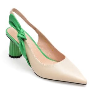 Saboti EPICA bej, 2L23UR1, din piele naturala