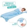 Sac de dormit tip pătură cu elastice