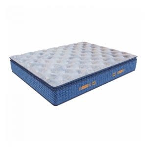 Saltea DENIM POCKET cu arcuri, 200×200 cm, H 36 cm