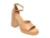 Sandale EPICA maro, 184, din piele naturala