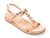 Sandale EPICA nude, 241350, din material textil si piele ecologica