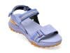 Sandale GEOX mov, D35TBB, din piele intoarsa