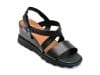 Sandale GEOX negre, D35G0D, din piele naturala