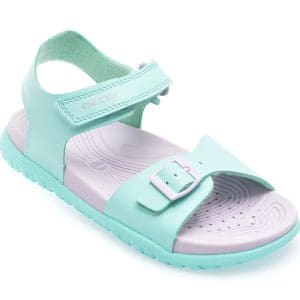 Sandale GEOX verzi, J35HQA, din piele ecologica