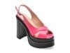 Sandale GOLD DEER fucsia, 13006, din piele naturala
