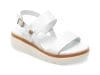 Sandale GRYXX albe, 7900, din piele naturala
