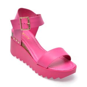 Sandale GRYXX fucsia, 338801, din piele naturala