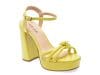 Sandale GRYXX galbene, 340405, din piele ecologica