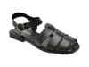 Sandale GRYXX negre, 336822, din piele naturala
