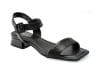 Sandale GRYXX negre, 344101, din piele naturala