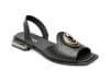Sandale GRYXX negre, 375092, din piele naturala