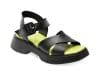 Sandale GRYXX negre, 4549890, din piele naturala