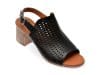 Sandale GRYXX negre, 6010, din piele naturala