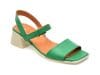 Sandale GRYXX verzi, 2230, din piele naturala