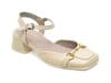 Sandale IMAGE bej, 2119, din piele naturala