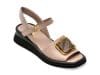 Sandale IMAGE gri, 551110, din piele naturala