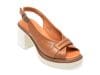 Sandale IMAGE maro, 13089, din piele naturala