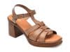 Sandale IMAGE maro, ENGRACI, din piele naturala