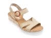Sandale RIEKER bej, 67173, din piele ecologica