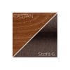 Scaun living BOSS XIV, castan, 43x40x94 cm