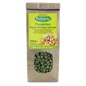 Seminte de fasole Mung pentru germinat, 200g ECO | Rapunzel – BioSnacky