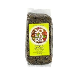 Semințe Crude și Decojite de Dovleac, 300g | Solaris