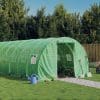 Seră cu cadru din oțel, verde, 18 m², 6x3x2 m