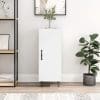 Servantă, alb, 34,5x34x90 cm, lemn compozit